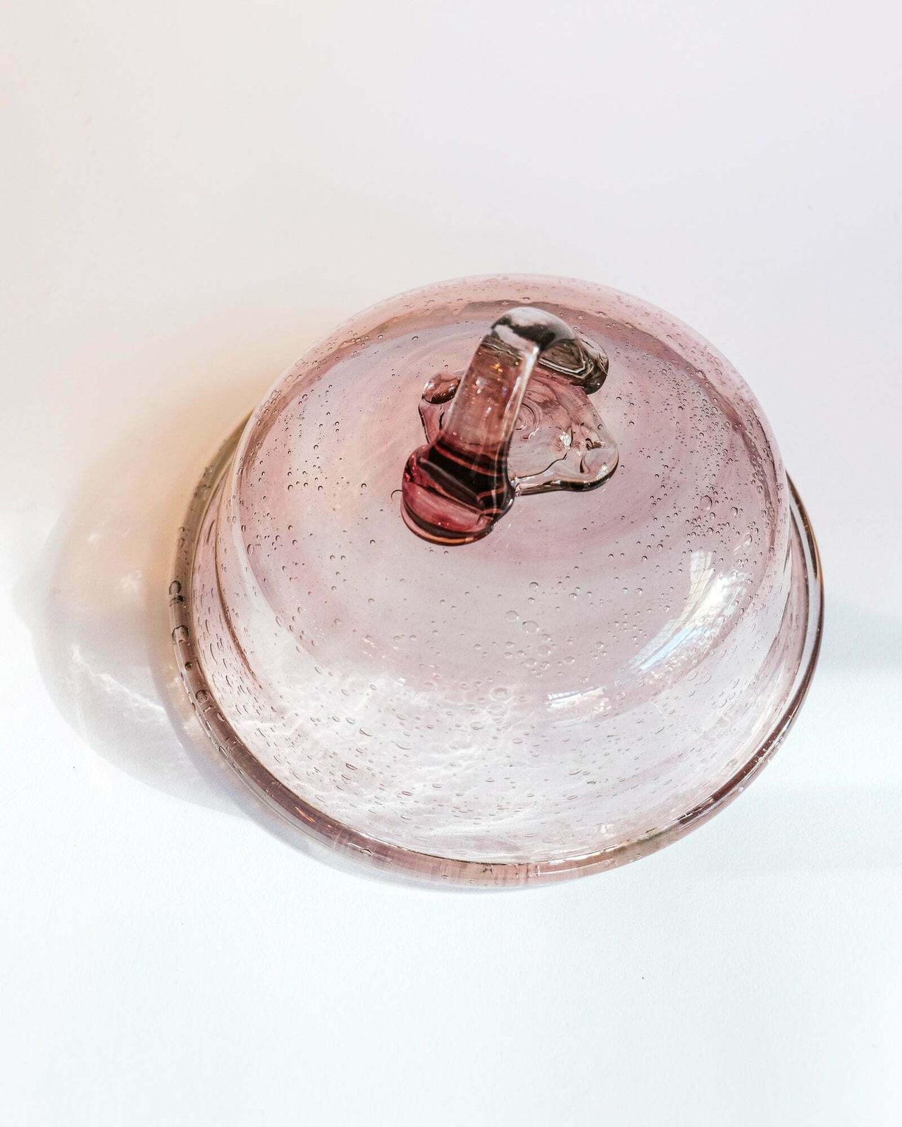 Taupekleurige Bubbeltjesglas Stolp Van Biot photo vinterior