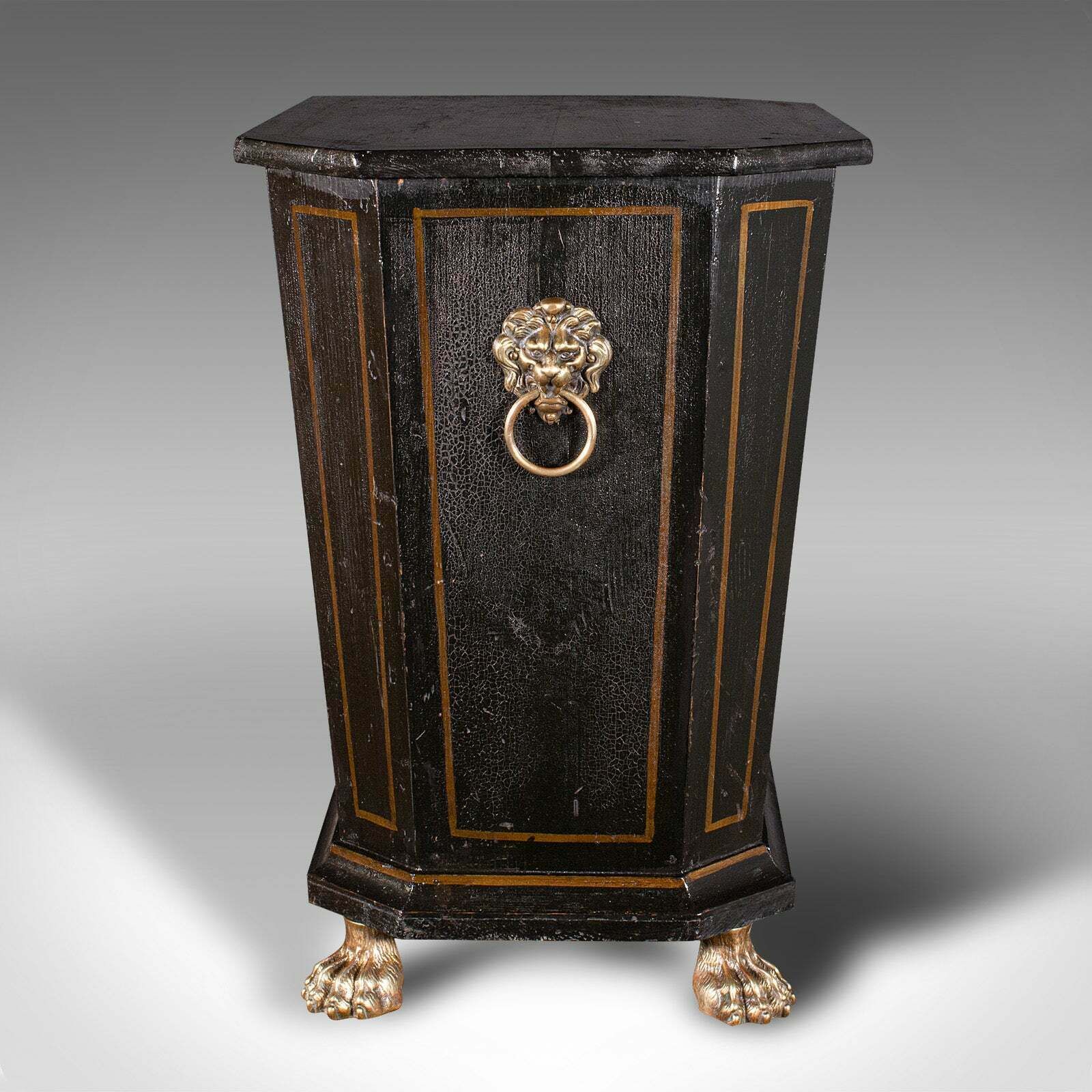 Antique Fireside Store, English Pine, Log, Coal Bin, Aesthetic Period, Victorian photo 975.0