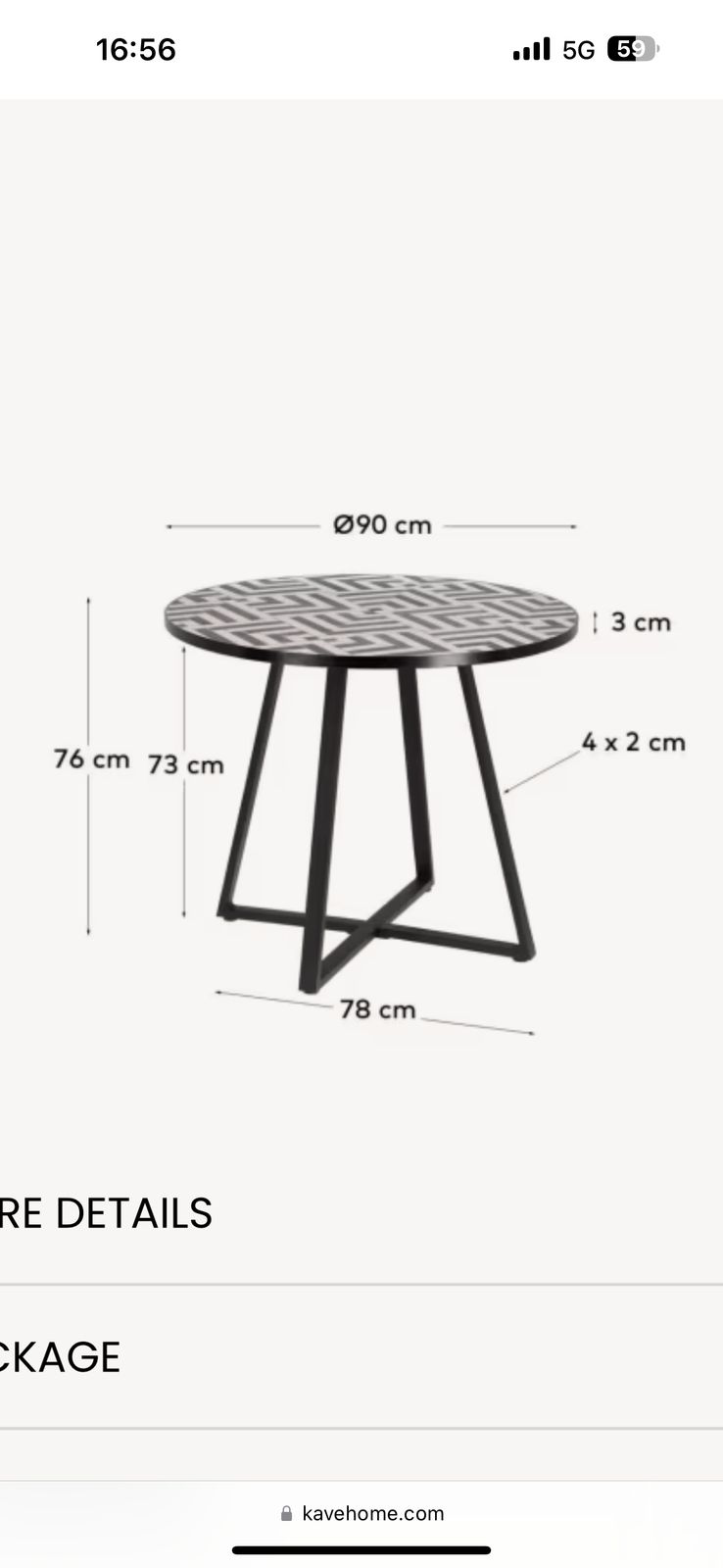 Ceramic Garden Table photo buy