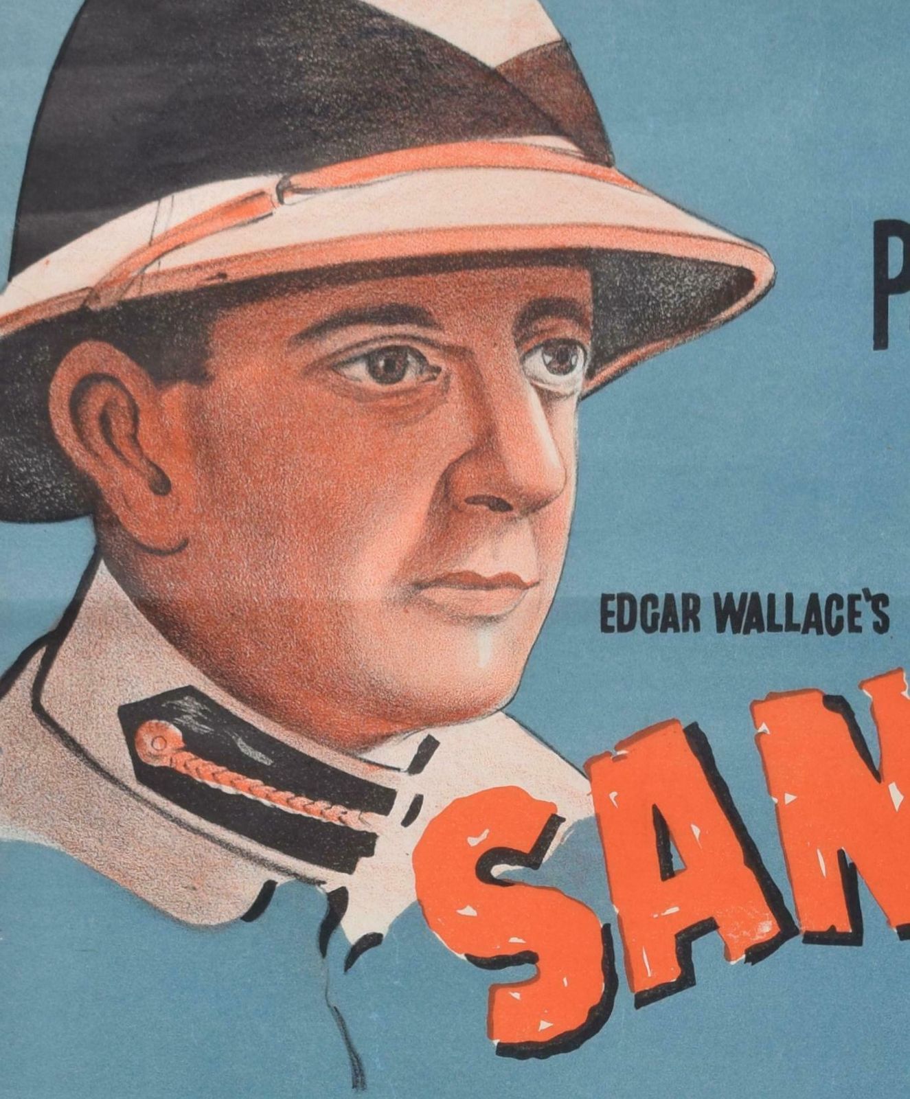 Unknown Sanders Of The River Original Vintage 1935 Film Poster Colonial Nigeria 1935 photo furniture