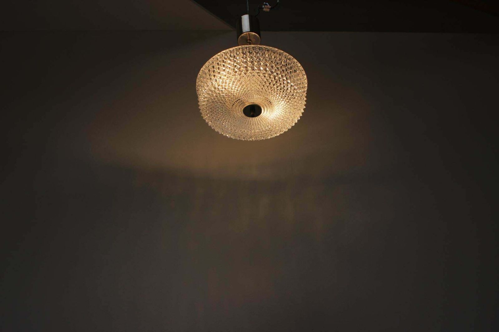Midcentury Glass Pendant By Kamenicky Senov, 1960s photo furniture