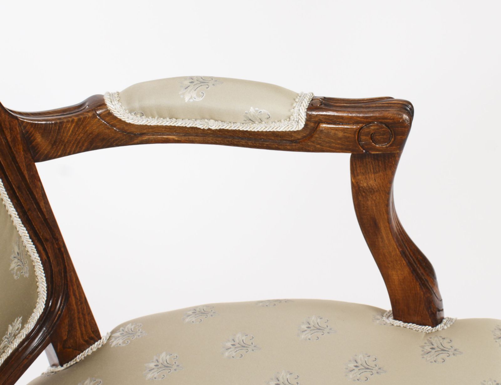 photo furniture Superb Bespoke Louis Revival Walnut Sofa