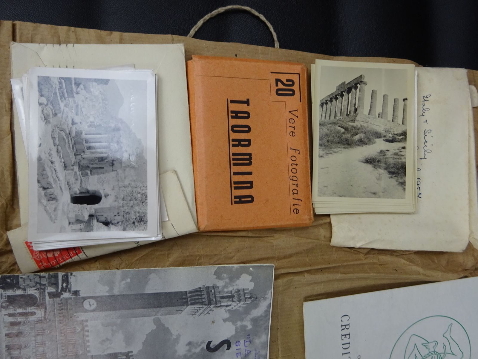 photo furniture Collectable Original 1950s Italy & Sicily Travel Leaflets/Ephemera