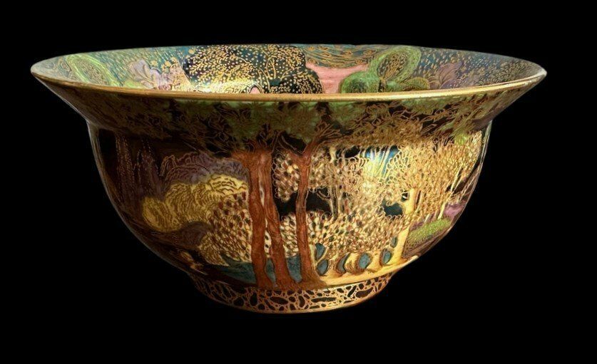 Wedgwood Fairyland Bowl, 1920s photo Home Decor