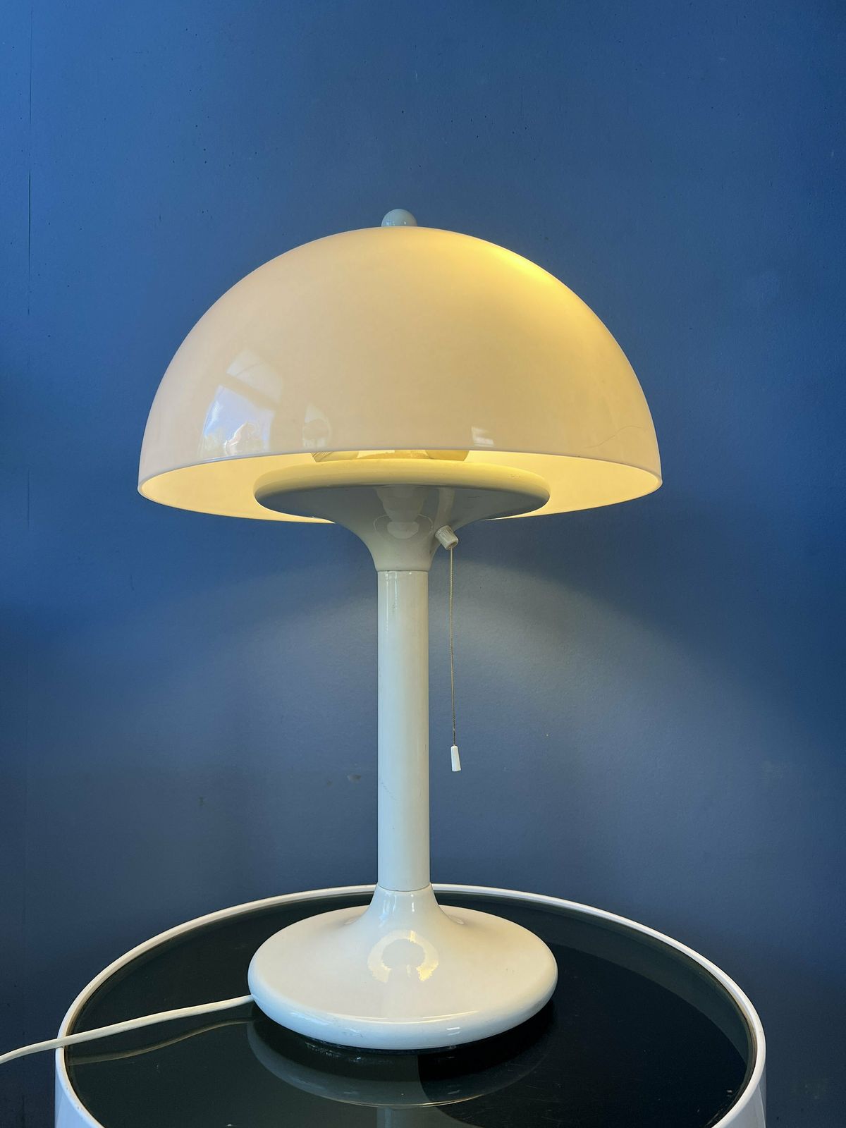 Dijkstra Witte Space Age Mushroom Tafellamp
