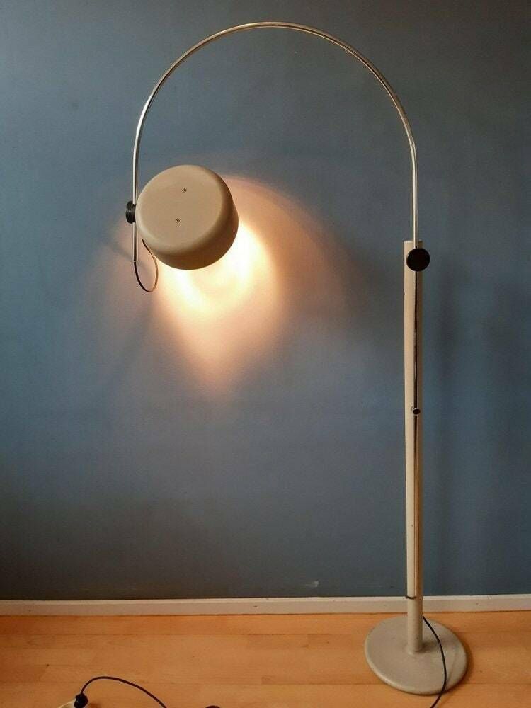 Vintage Mid Century Floor Lamp Arc Light By Kaiser Idell/Kaiser Leuchten