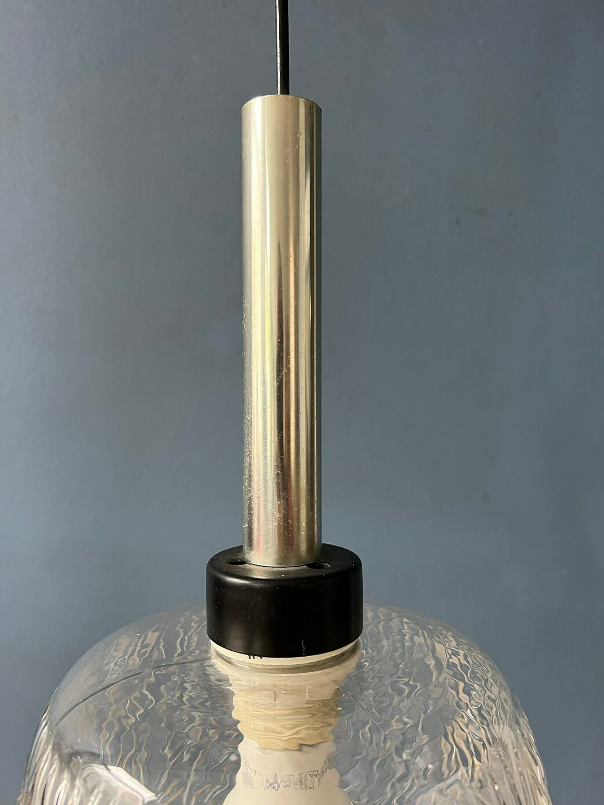 photo for sale Mid Century Glazen Hanglamp Met Patroon