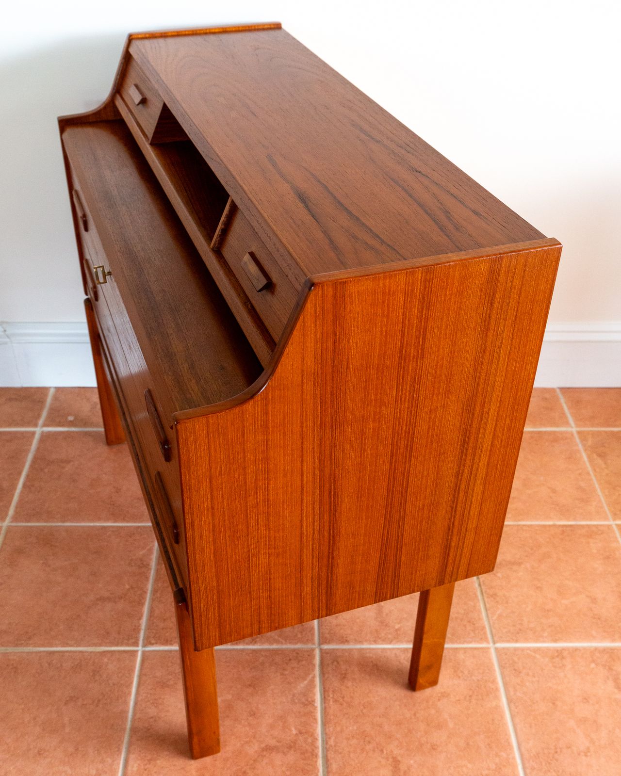 Arne Wahl Iversen Bureau Desk Secretaire Danish Mid Century Teak 1960s Mcm Scandinavian Vinde Møbelfabrik S.Ideboard C.Onsole C.Abinet Computer D.Esk photo buy