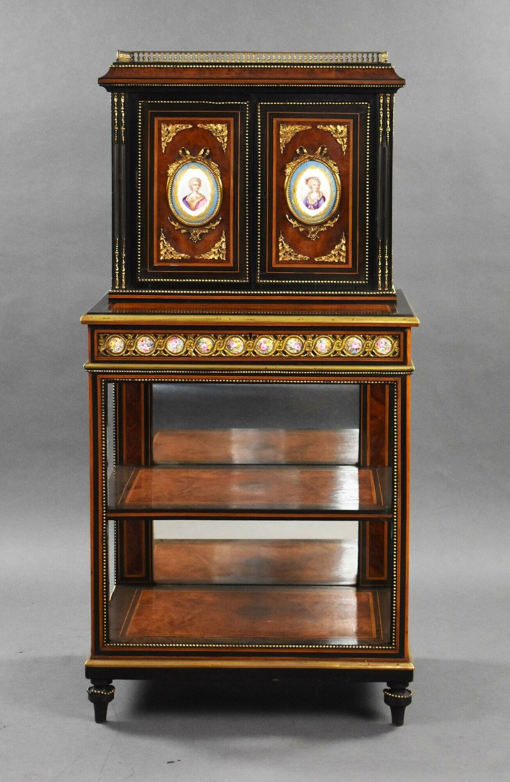 19th Century French Bonheur Du Jour photo furniture