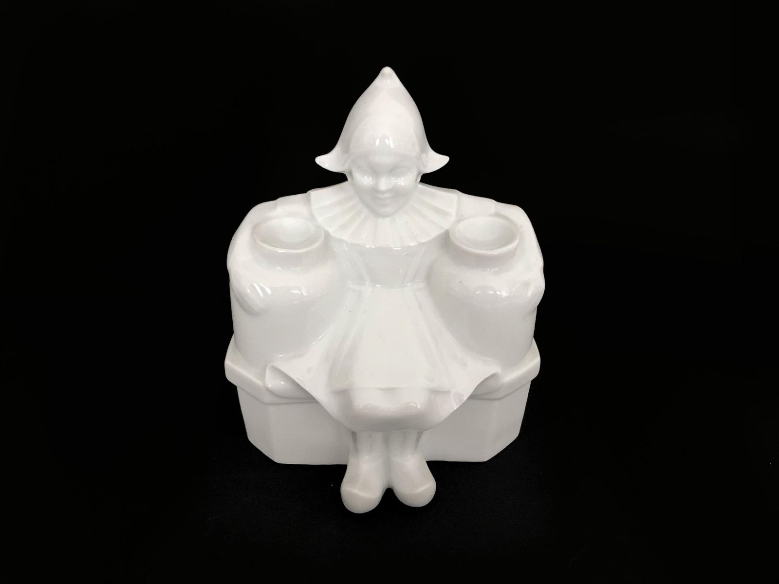 Art Deco Night Light In Limoges Porcelain "Armand Godard" photo Home Decor