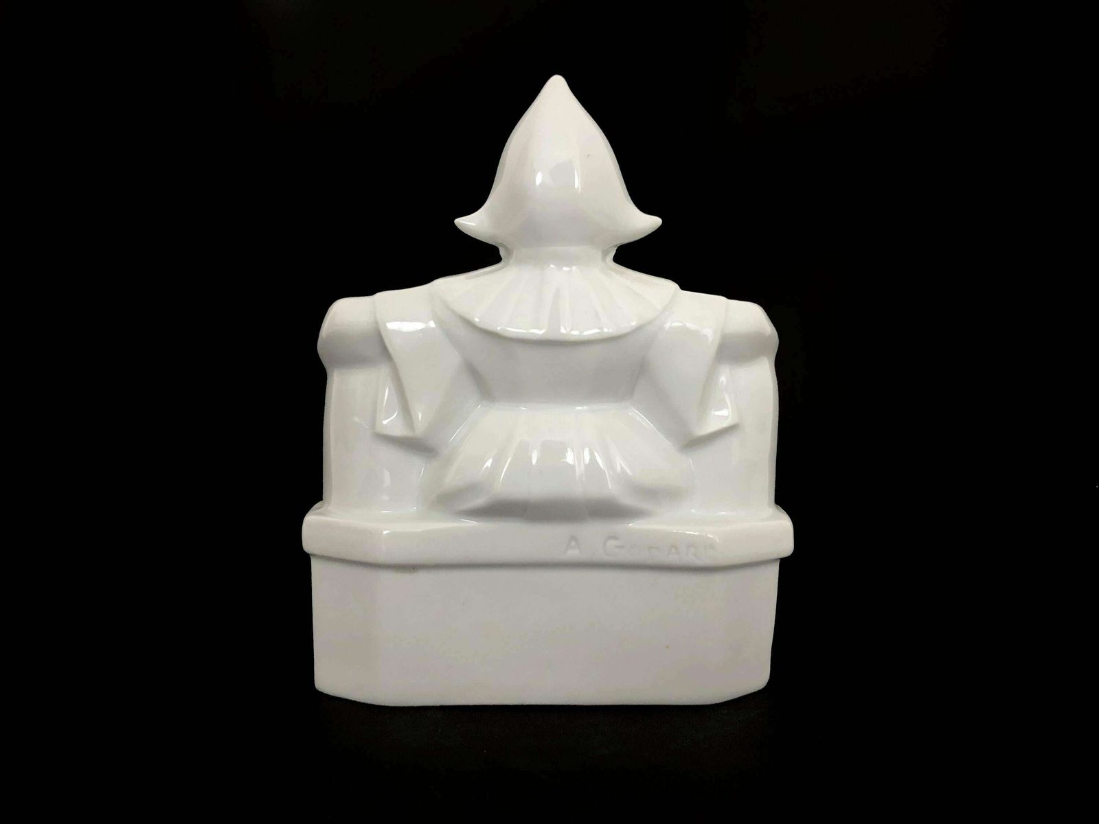 photo furniture Art Deco Night Light In Limoges Porcelain "Armand Godard"