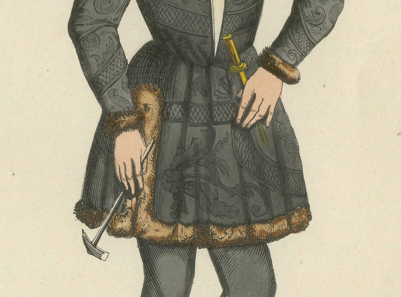 Philippe Le Bon Or The Good  Duke Of Burgundy  The Duke's Prestige 1847 photo for sale