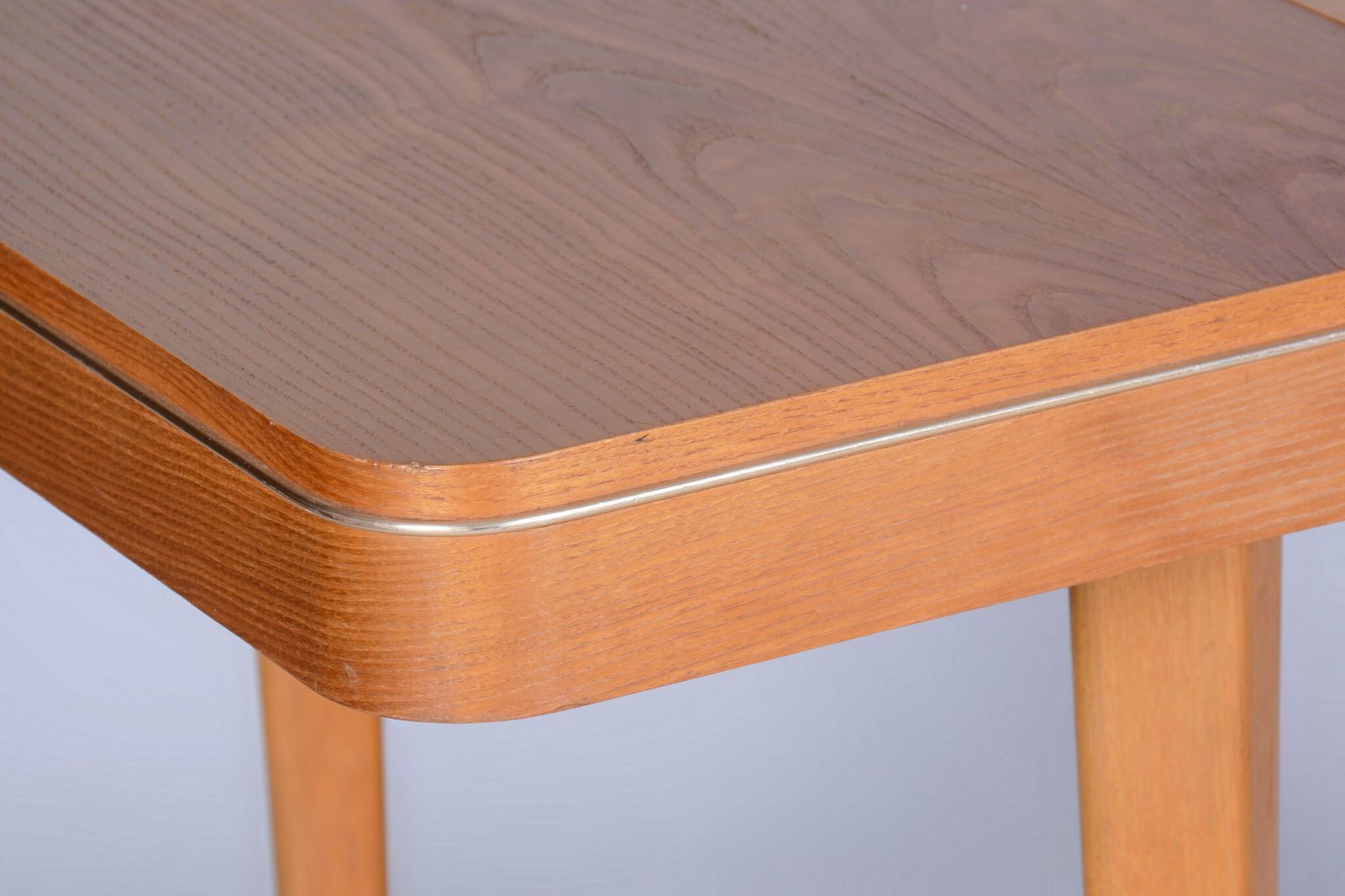 photo for sale Original Mid Century Folding Table, By Jitona Sobeslav, Oak, Czech, 1950s