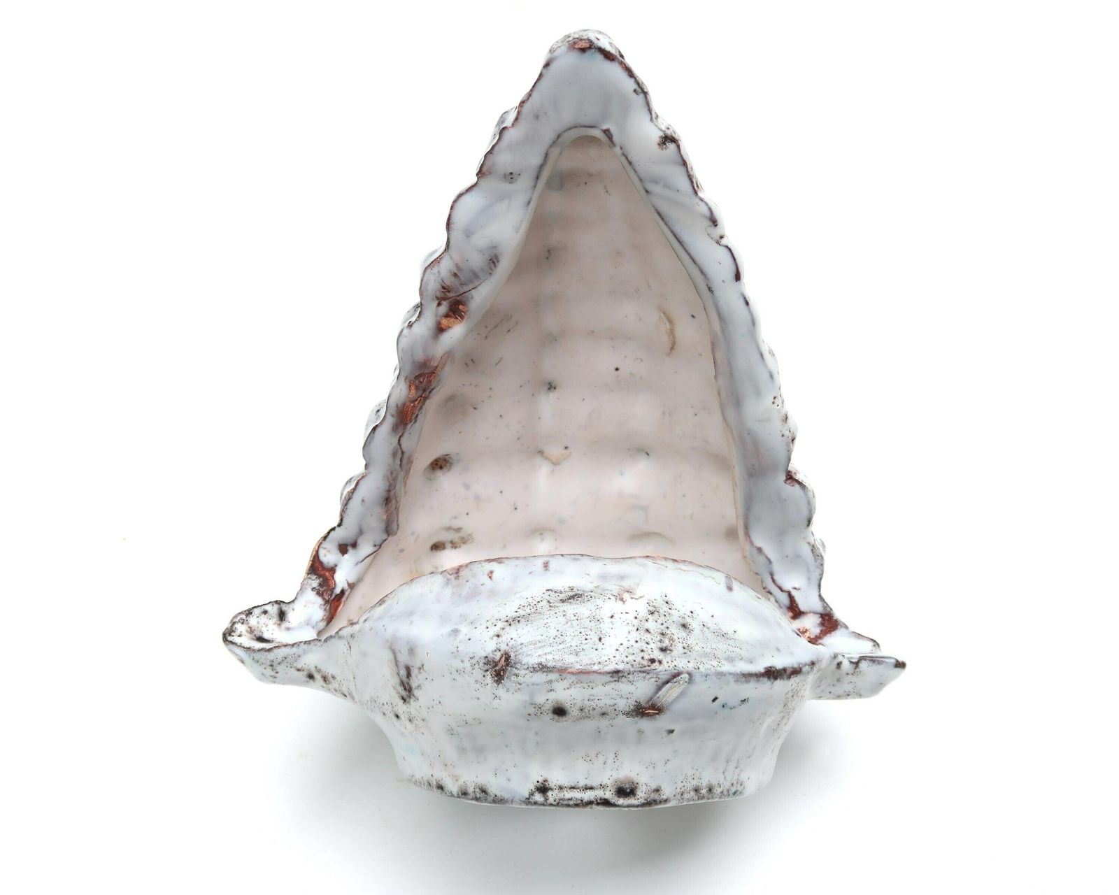 Franse Grijze Keramieken Wandlamp Uit Vallauris, Frankrijk, Ca. Jaren 1960 / Verlichting, Vintage, Mediterrane Decoratie, Zeemeermin, Oceaan, Matroos, Zee photo 686.0