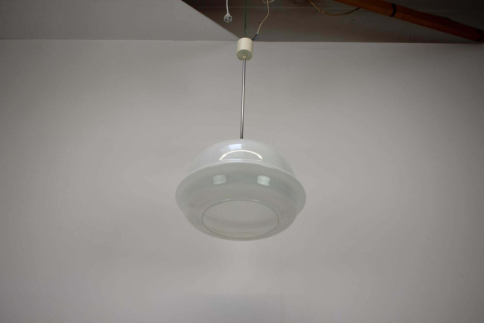 Mid Century Big Pendant By Napako, Czechoslovakia, 1960's photo vintage