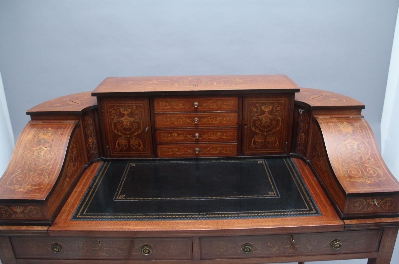 photo vinterior Pair Of Early 20th Century Mahogany Carlton House Desk’s