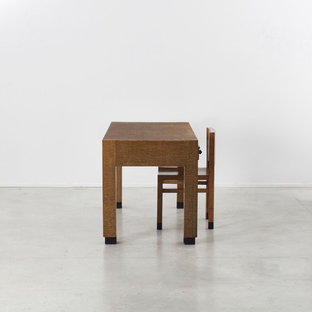 Montalcini & Pagano Desk And Chair Cartiere Giacomo Bosso, Italy, 1929 photo for sale