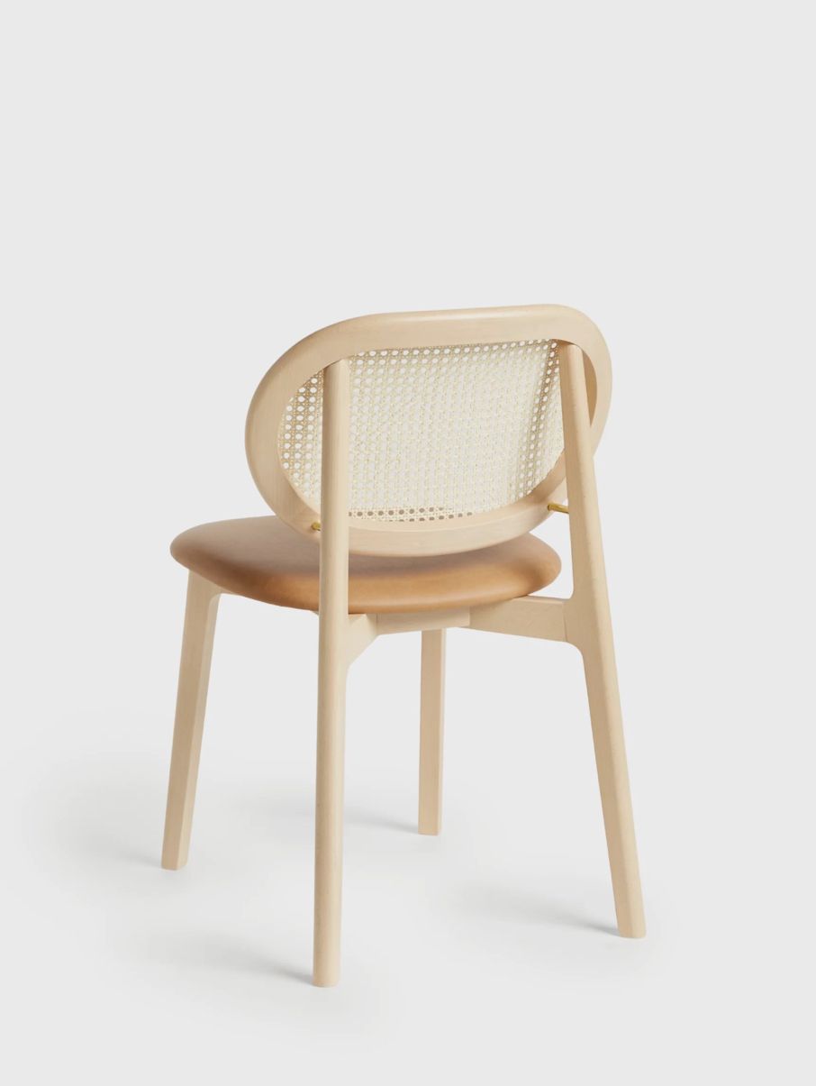 Cane Dining Chair Leather John Lewis Natural Fsc Certified photo vinterior