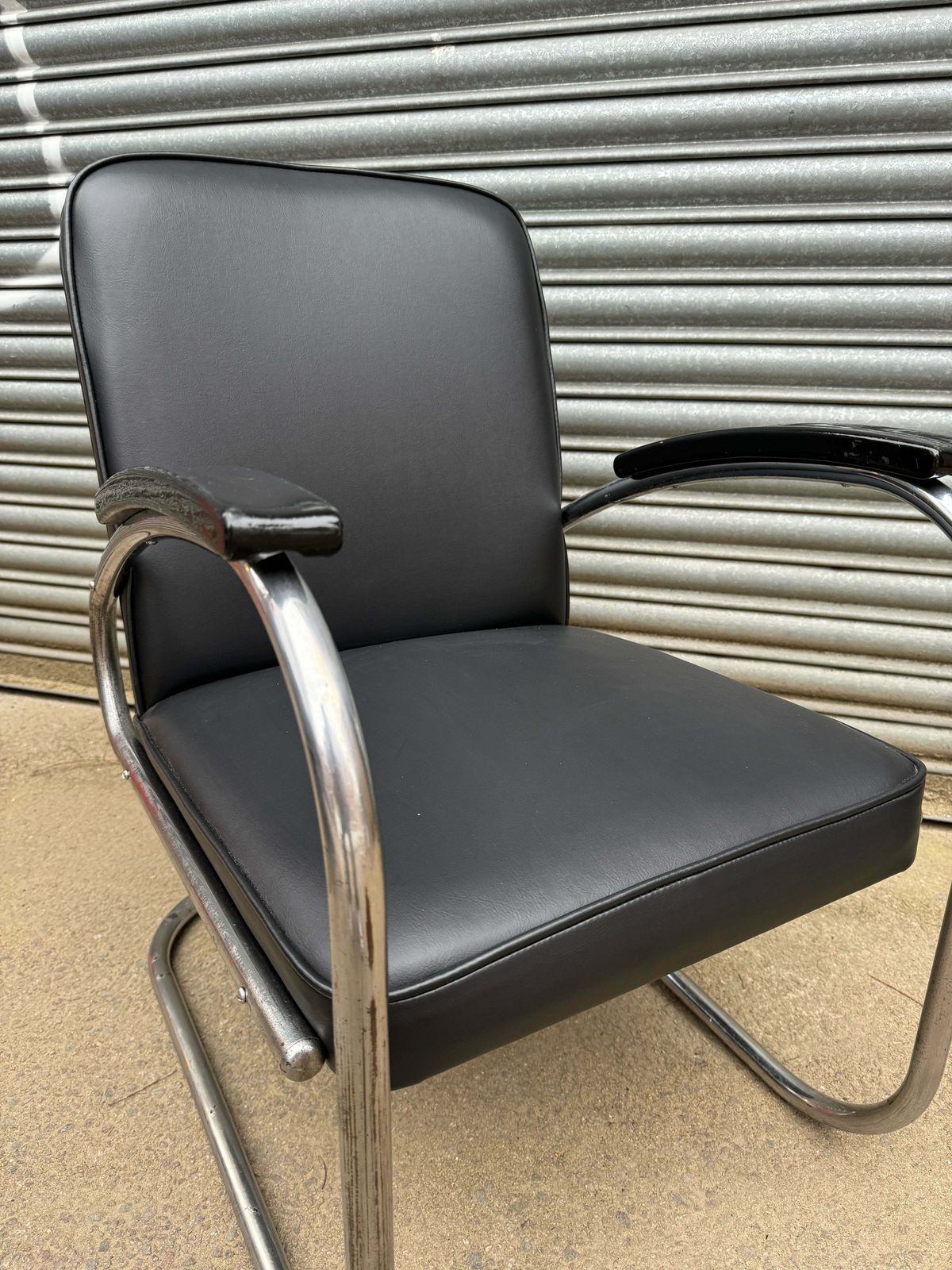 1930s Bauhaus Tubular Steel Arm Chair By Mauser Werke Waldeck Model Rs7 photo buy