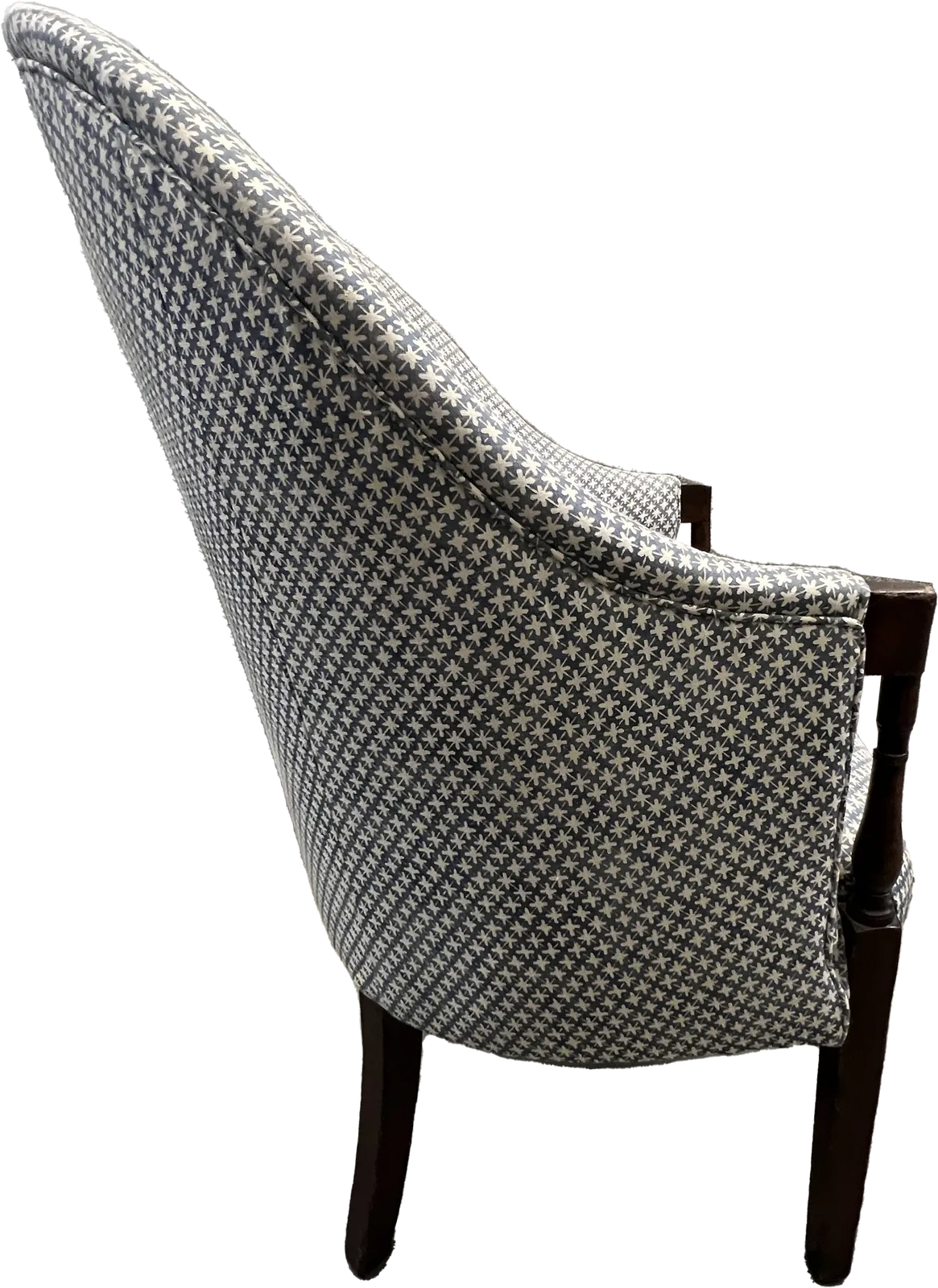 19th Century Tub Chair, Re Upholstered photo for sale