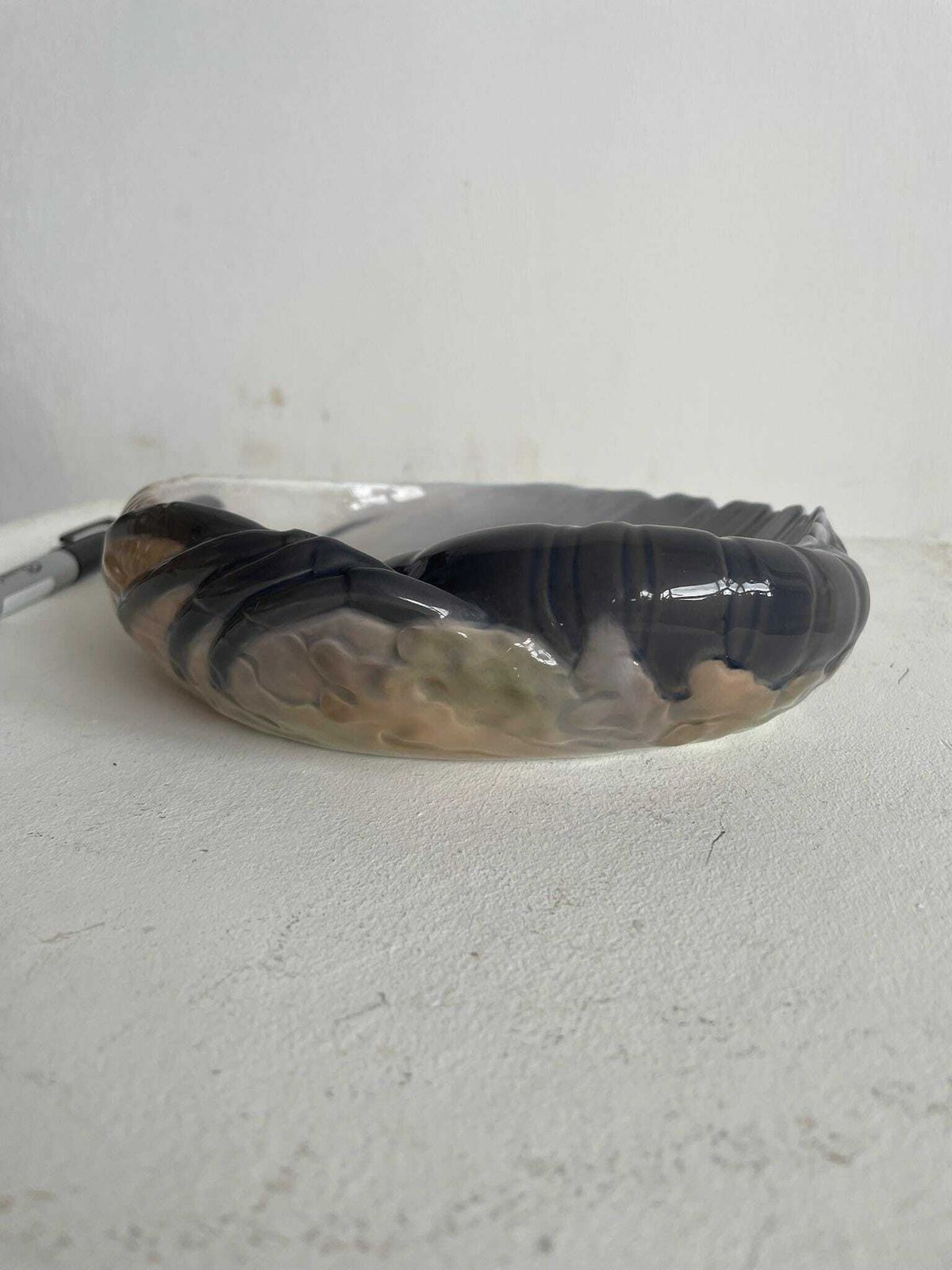 Royal Copenhagen Late 60s Lobster Crayfish Bowl By Jorgen Balslov 3498 photo buy