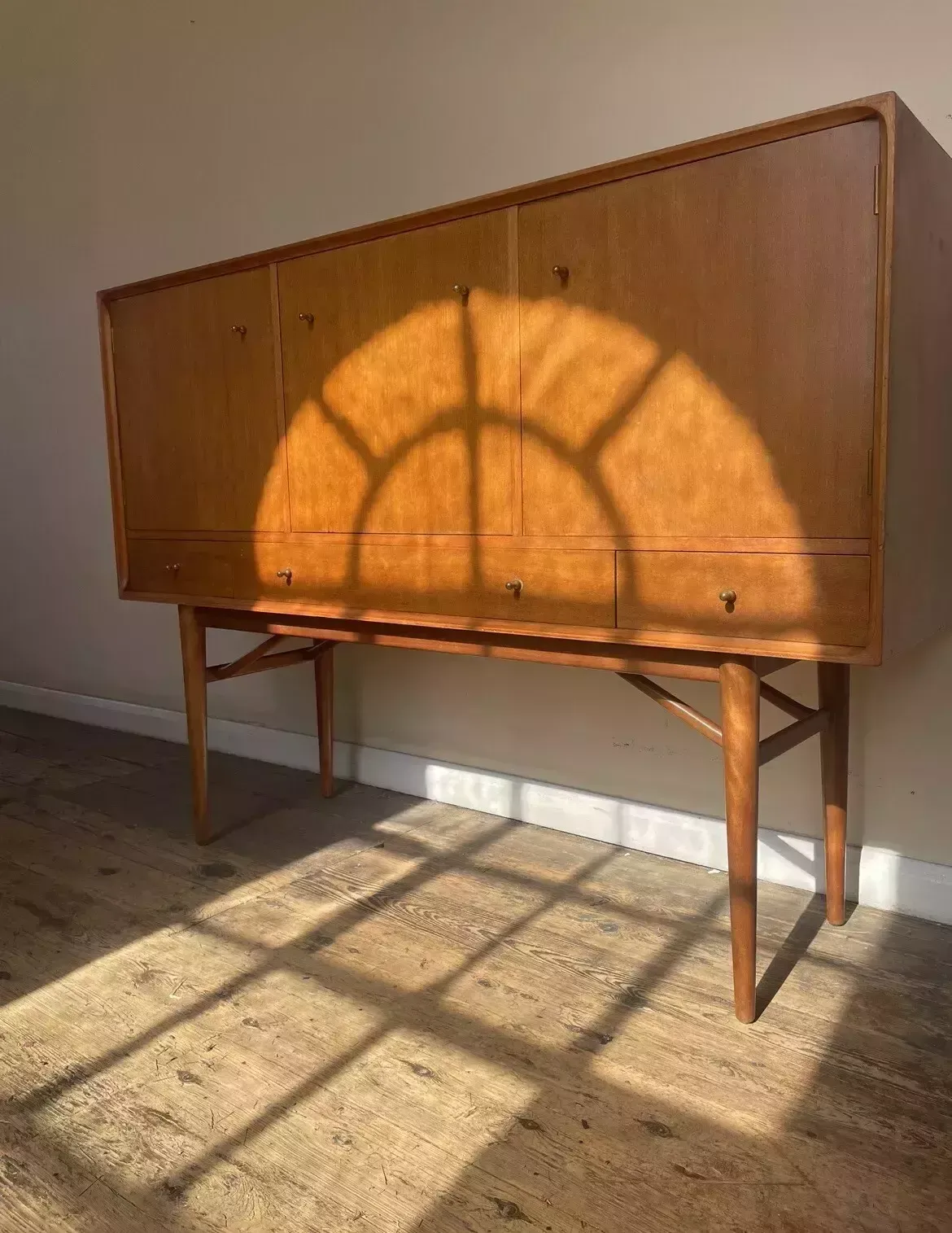 Retro Vintage Sideboard Teak Danish 1950s 60s Heals Rare Design Robin Day Era photo buy
