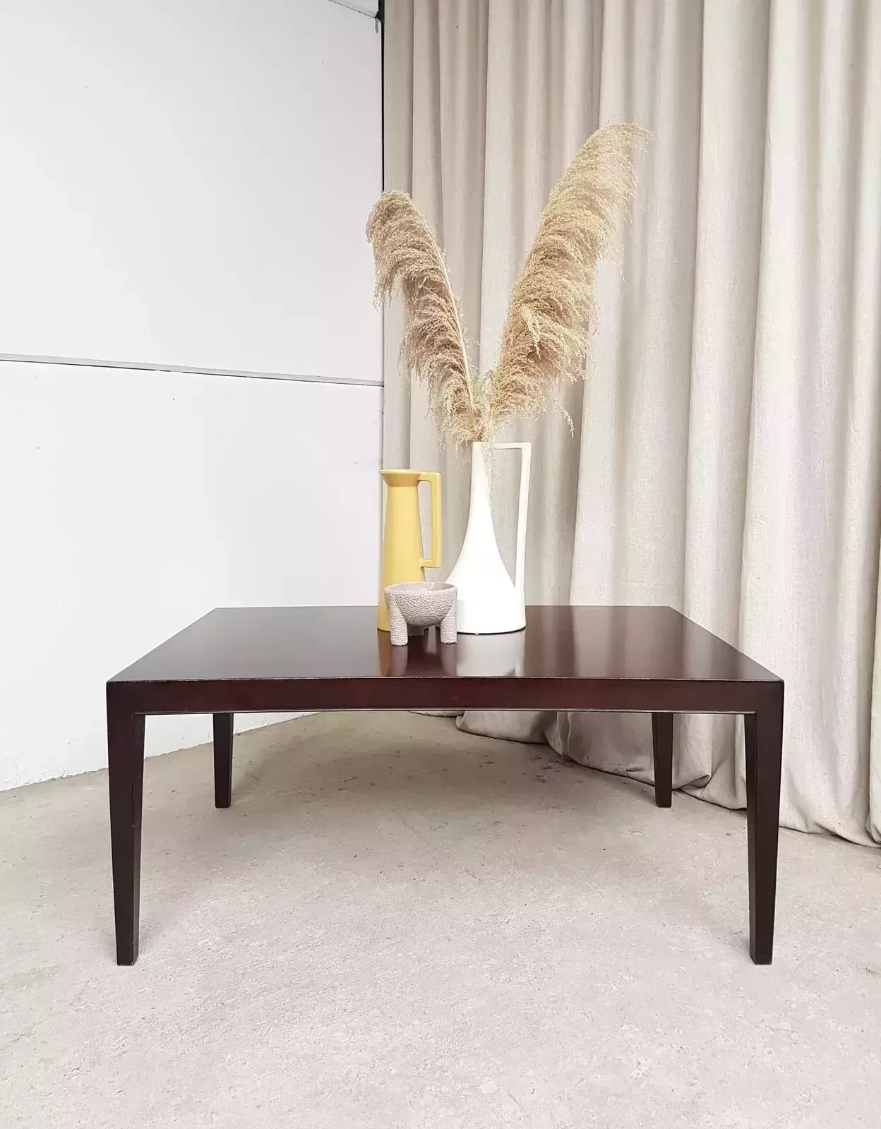 Vtg Mid Century Haslav Danish Rosewood Coffee Table By Severin Hansen Retro photo furniture