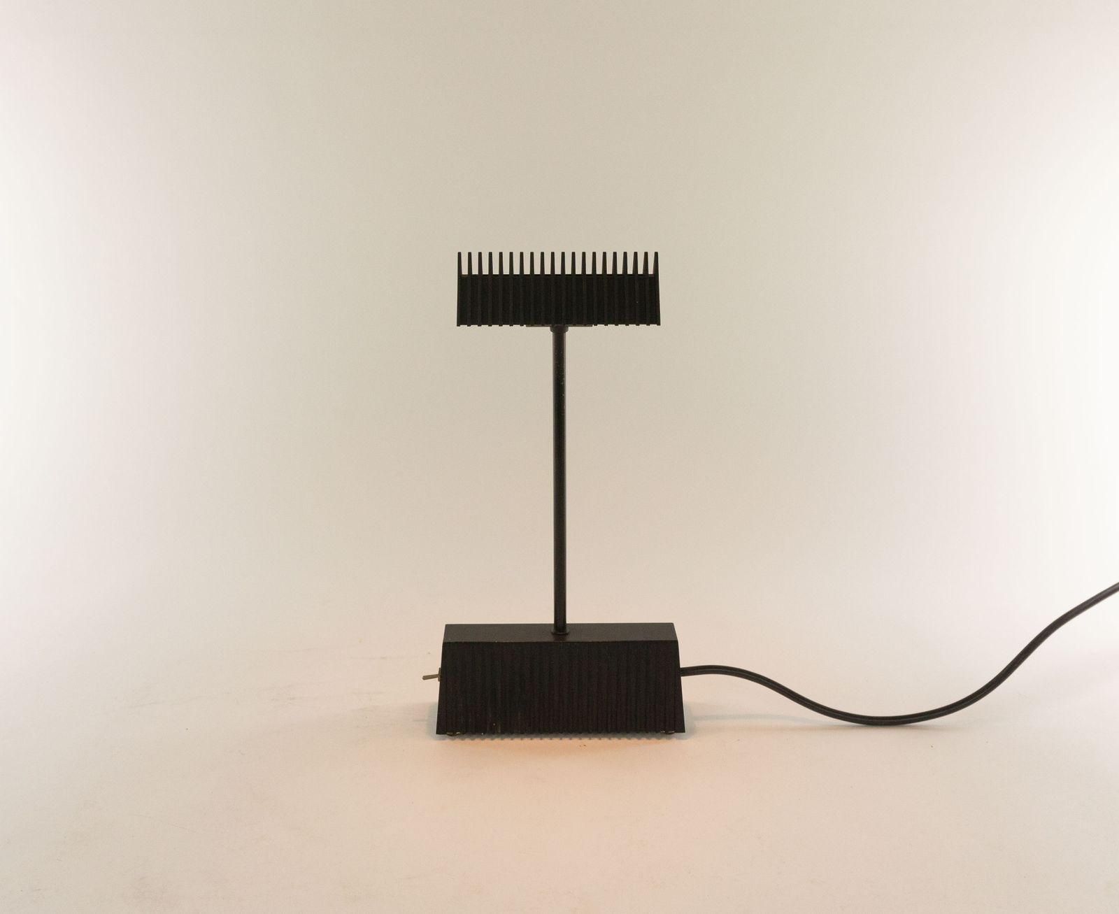 Black Scintilla Table Lamp By Piero Castiglioni For Fontana Arte, 1980s photo 1280.0