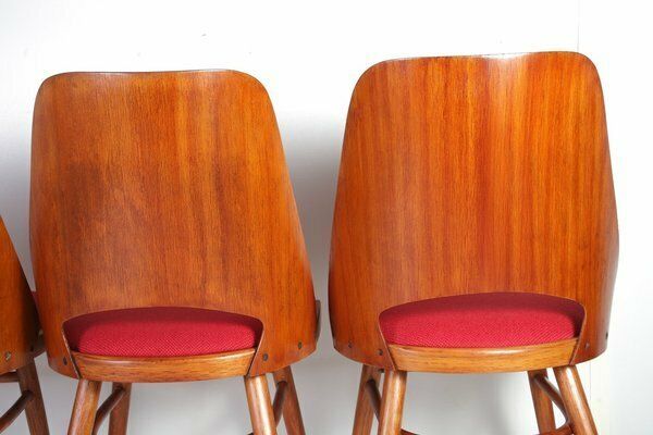photo vinterior Dining Chairs By Oswald Heardtl For Ton, Set Of 4