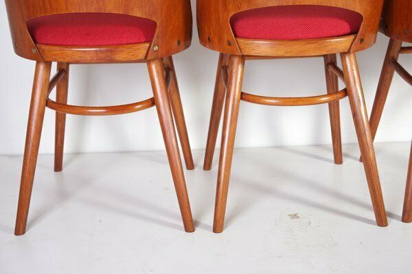 photo buy Dining Chairs By Oswald Heardtl For Ton, Set Of 4