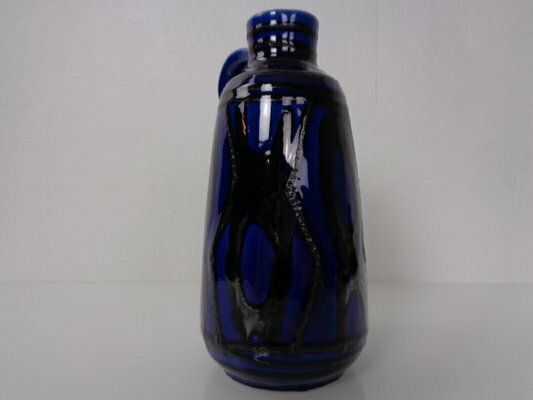 photo for sale Blue & Black 1534 20 Ceramic Vase From Carstens Tönnieshof, Germany, 1970s