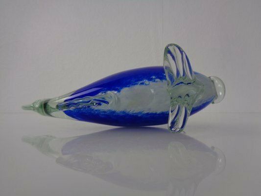 photo for sale Italian Murano Glass Fish By Fratelli Toso, Italy, 1960s