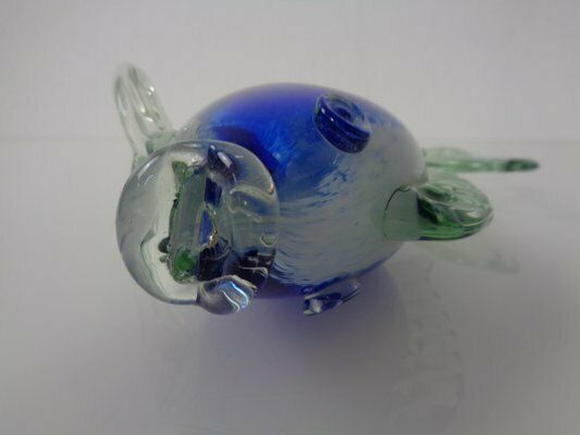 photo vinterior Italian Murano Glass Fish By Fratelli Toso, Italy, 1960s