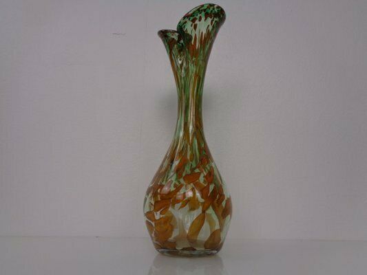 Large Murano Sommerso Glass Vase, 1960s photo Home Decor