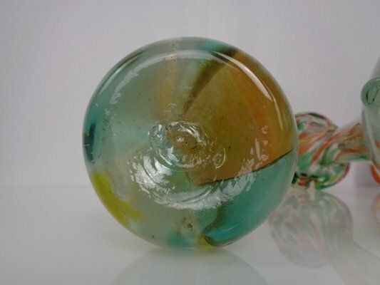 Home Decor Large Murano Sommerso Glass Vases, 1960s, Set Of 3 photo