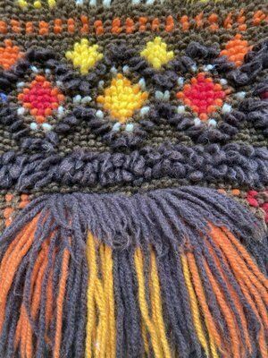 Vintage Wall Tapestry In Wool, 1970s photo furniture