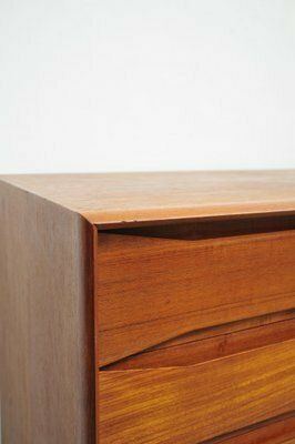 Danish Teak Chest Of Drawers From Dyrlund photo for sale