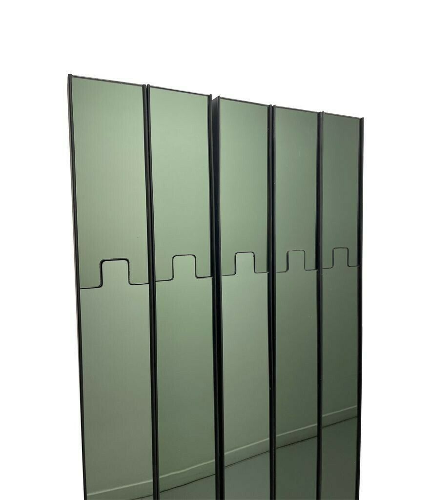 A Set Of Six 1970s "Gronda" Coat Hanger Mirrors Designed By Luciano Bertoncini For Elco photo for sale