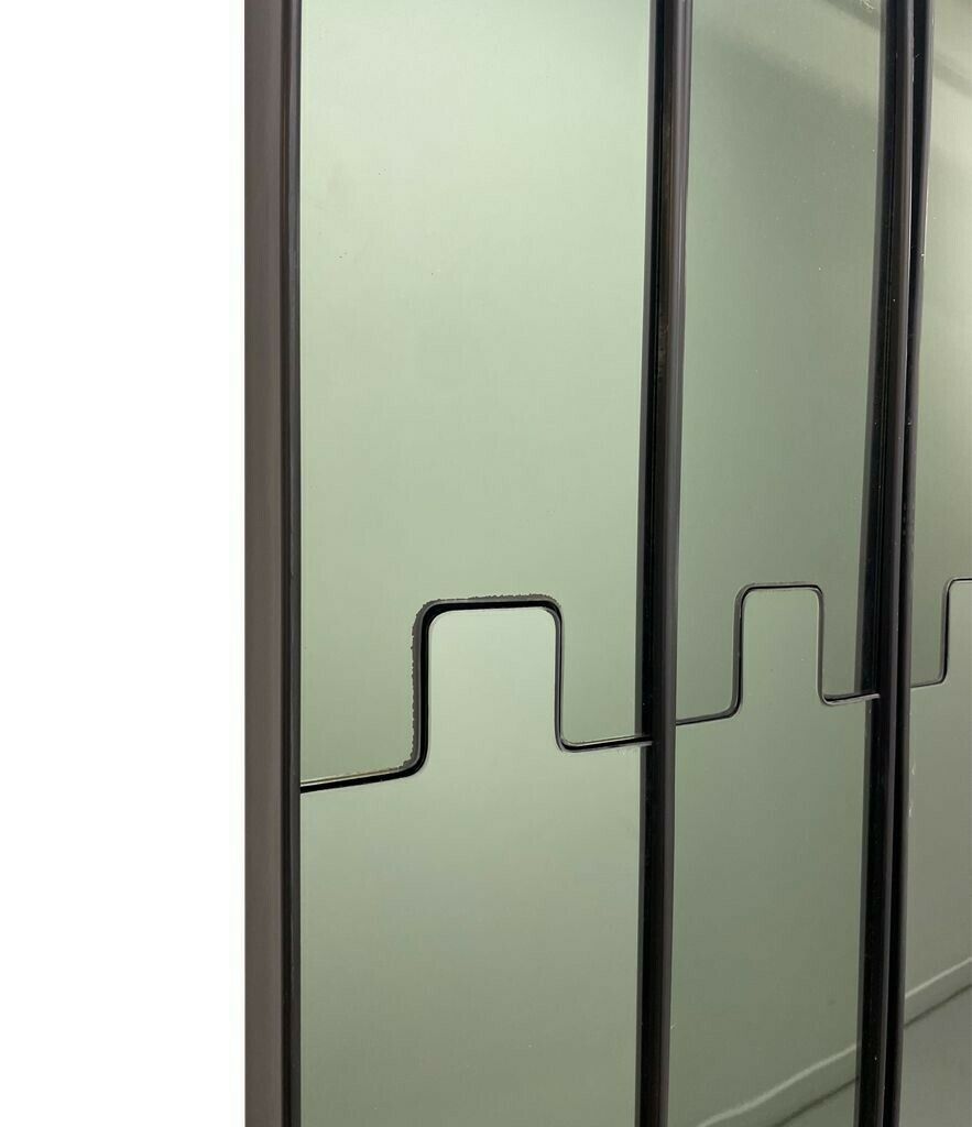 1500.0 A Set Of Six 1970s "Gronda" Coat Hanger Mirrors Designed By Luciano Bertoncini For Elco photo