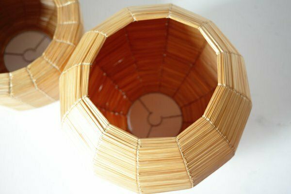 photo vinterior Mid Century Czechoslovakian Pendant Lights By Stanislav Kucera For Uluv, 1970s, Set Of 2