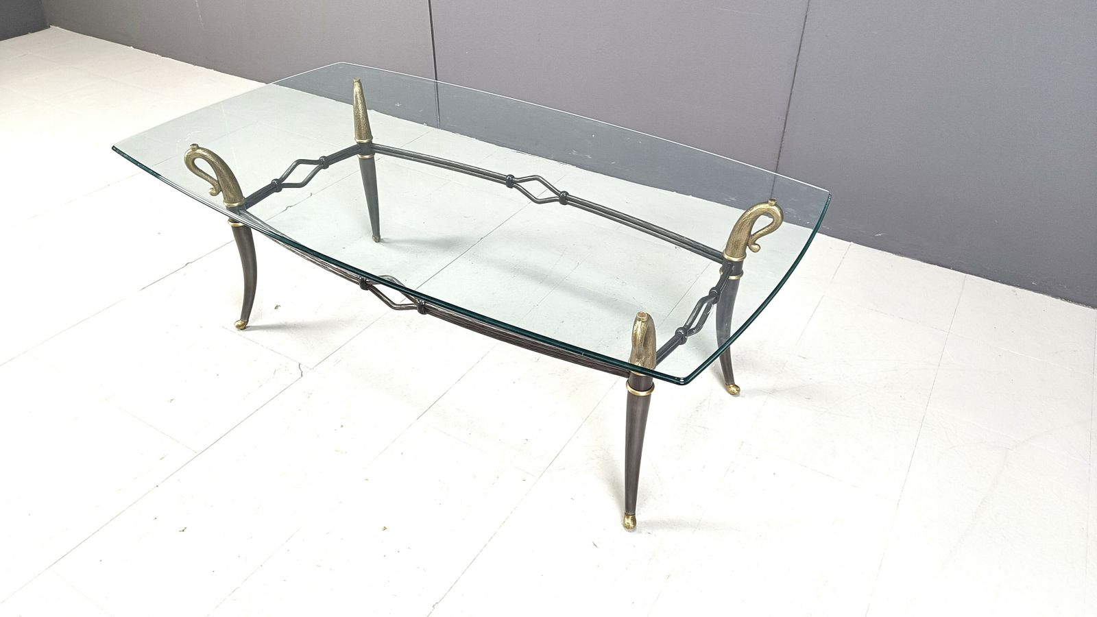 Mid Century Hollywood Regency Coffee Table, 1960s photo Furniture