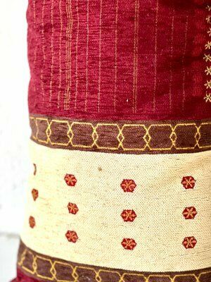 Vintage Cushion Cover In Fabric photo vinterior