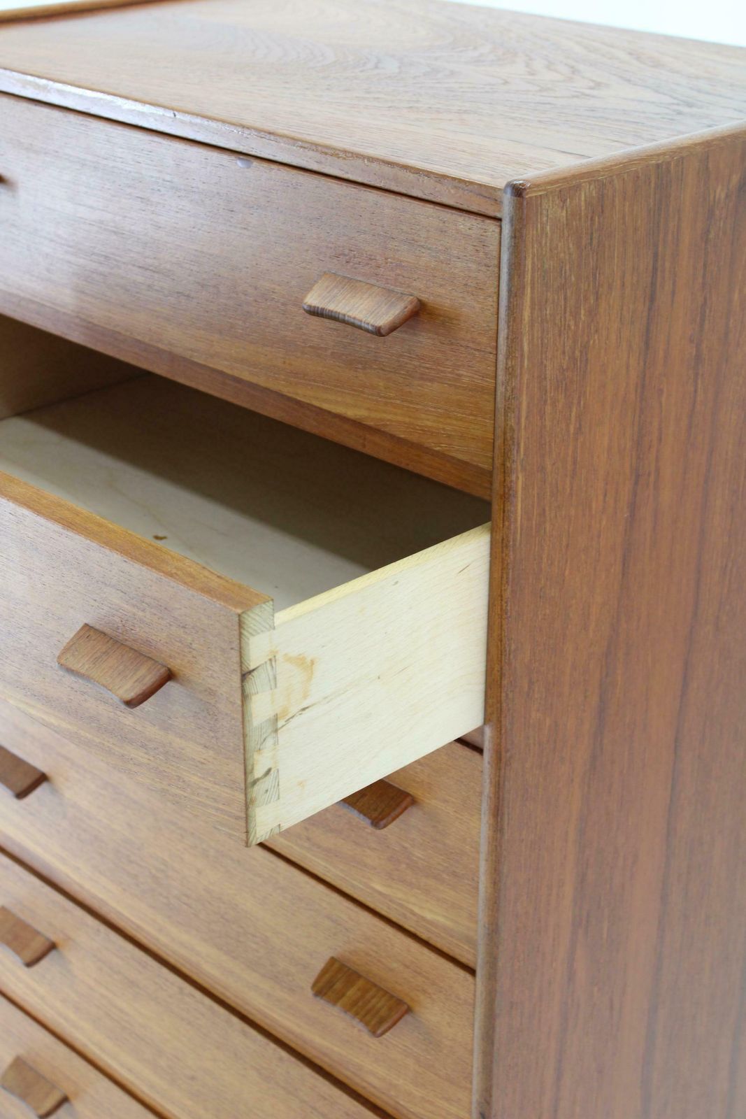 Furniture 1960s Poul Volther Teak Chest Of Drawers By Munch Slagelse Mobler, Denmark photo