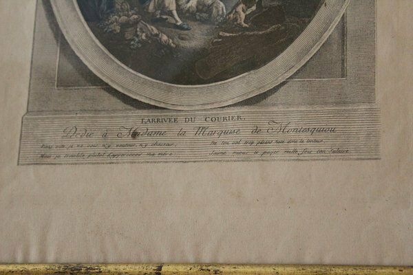 Dedicated To Marquise Madame De Montesquiou, 1800s, Prints, Set Of 2 photo 408.0