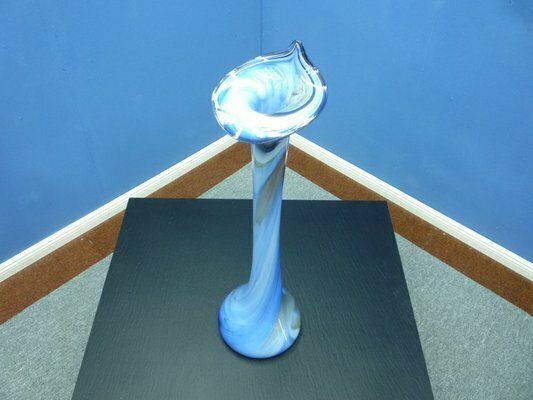 Hand Blown Glass Vase From Obersdorfer Glashütte, 1970s photo furniture