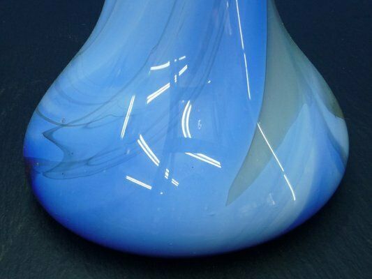 Hand Blown Glass Vase From Obersdorfer Glashütte, 1970s photo vinterior