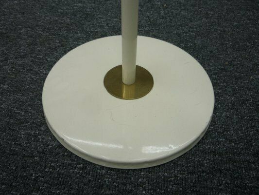 Furniture Brass And Acrylic Glass Coat Rack From Vereinigte Werkstätten Collection, 1950s photo