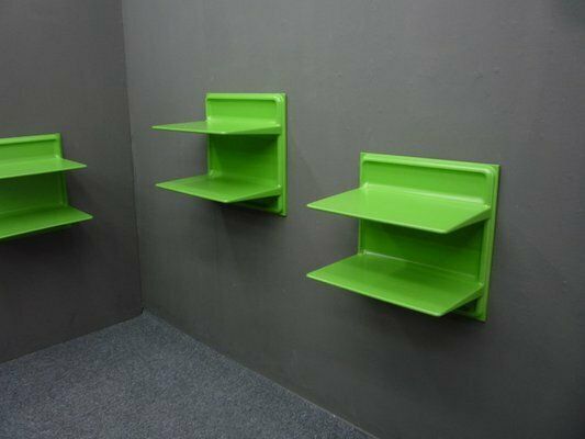 Space Age Wall Shelf By Ernest Lgl For Wilhelm Werndl, 1960s Set Of 4 photo furniture