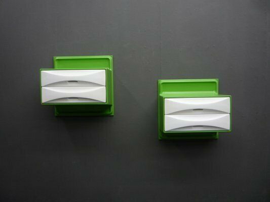 Wall Shelf With Drawers By Ernest Igl For Wilhelm Werndl, 1960s Set Of 2 photo furniture