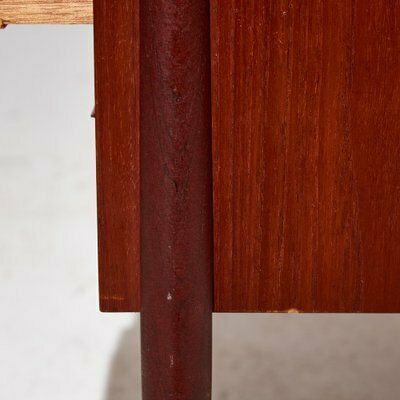 photo vintage Teak Desk By Gunnar Nielsen Tibergaard, 1960s